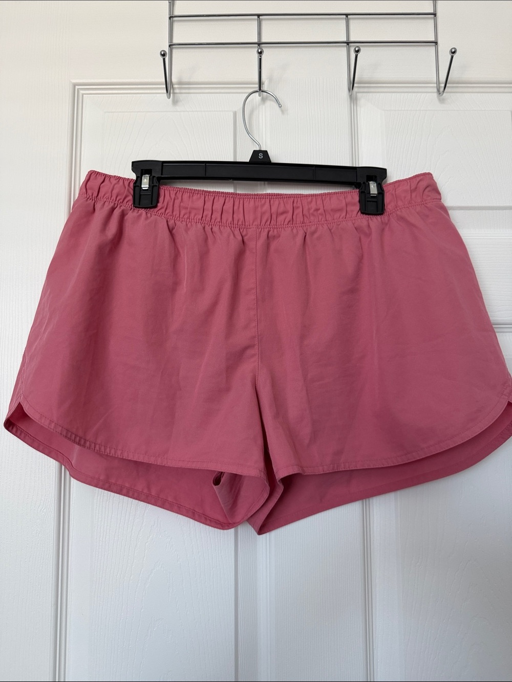 Old Navy Rose Pink Athletic Shorts with Elastic Waist